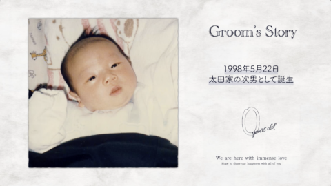 【結婚式】プロフィールムービー｜Design